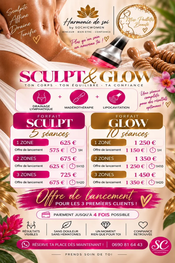 Forfaits Scult and Glow